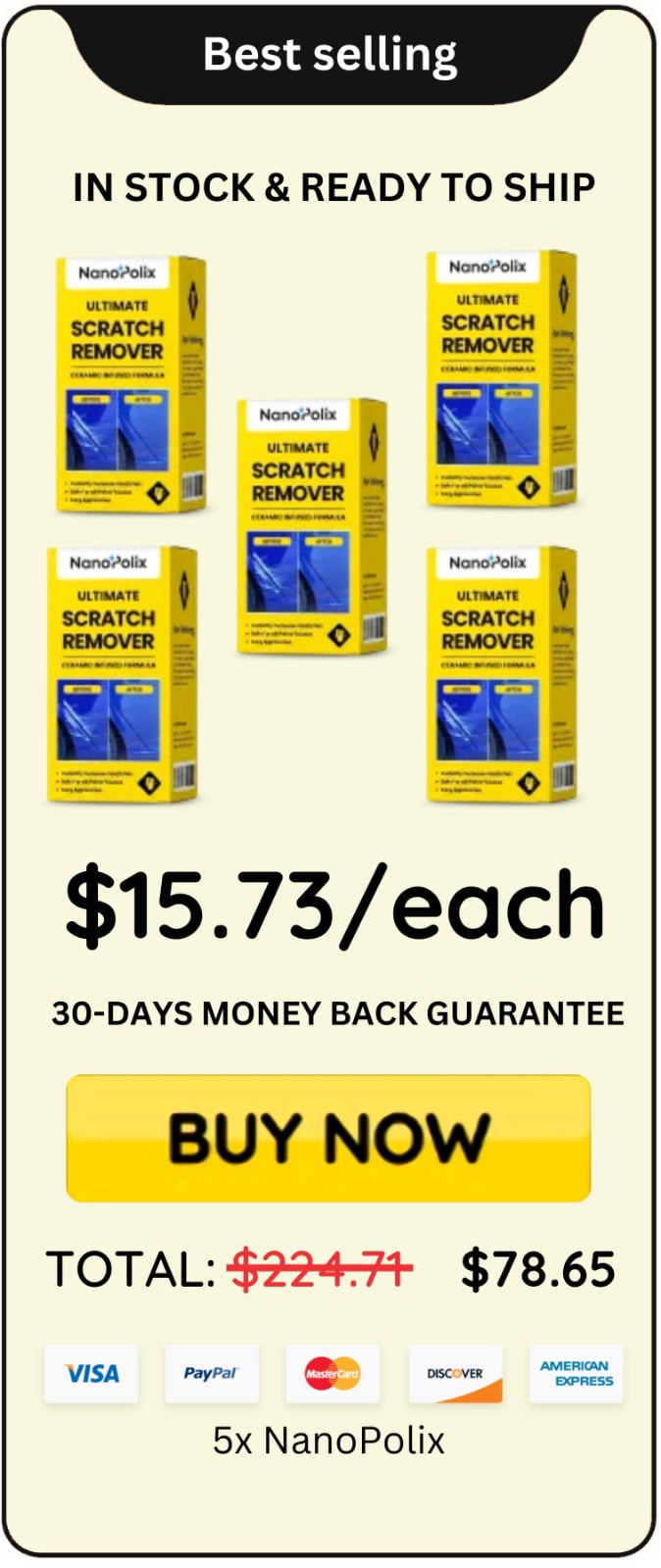 NanoPolix offer price